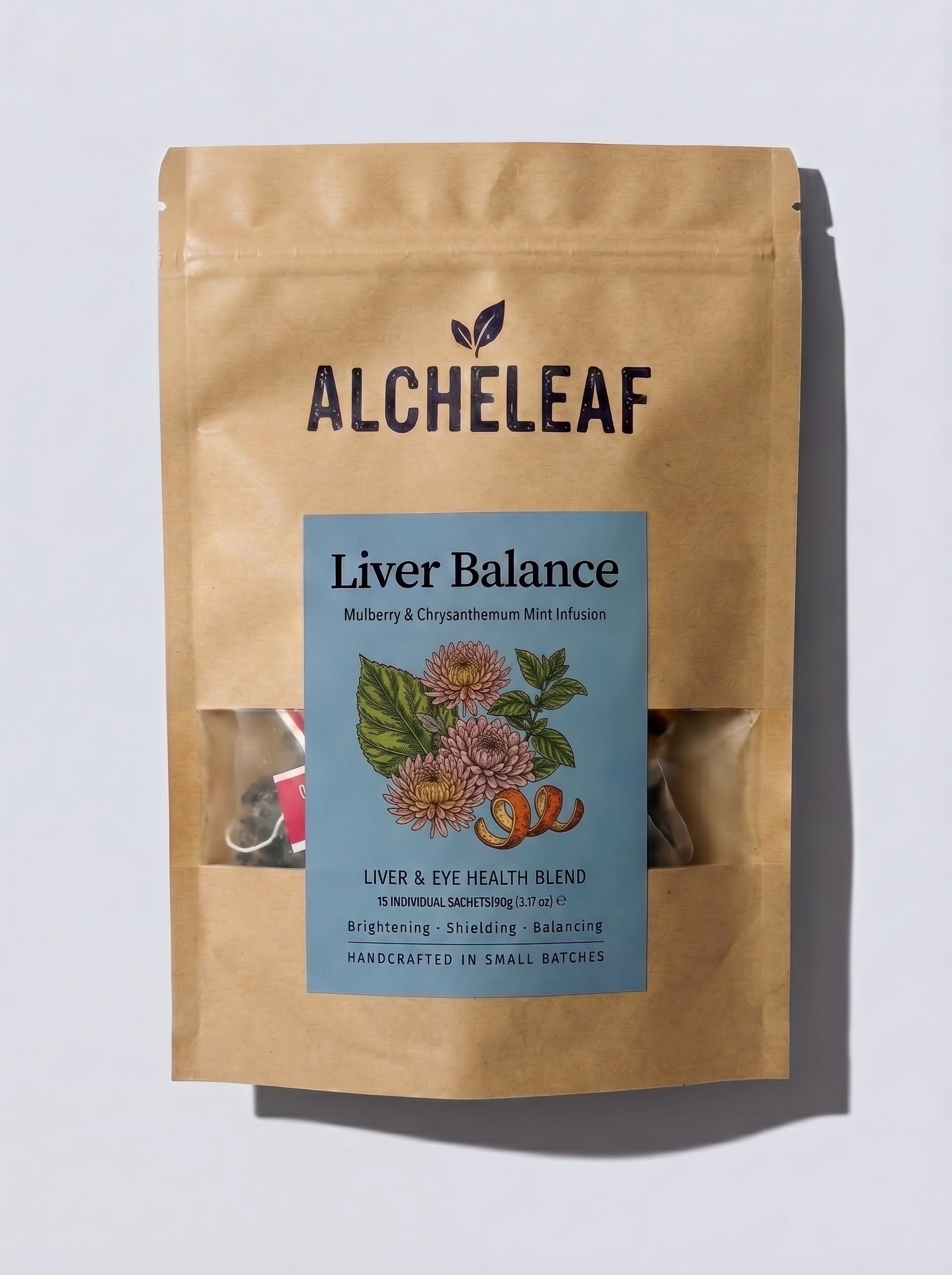 4-Herb Cooling Blend - Mulberry Chrysanthemum Mint Infusion